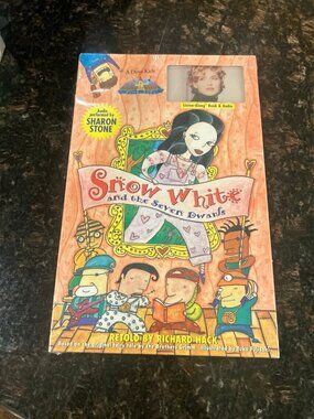 New Snow white and the seven dwarves audio story Sharon Stone Dove kids set